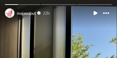 Maja Šuput na Instagramu