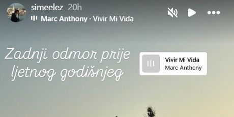 Šime Elez na Instagramu