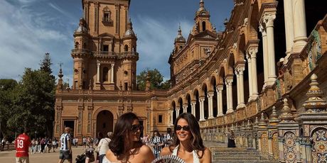 Adriana Ćaleta-Car i sestra Antonela