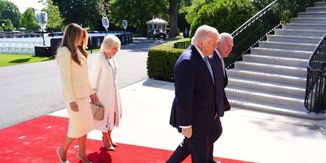 Kralj Charles i Donald Trump - 1