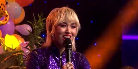 Dora Trogrlić kao Miley Cyrus