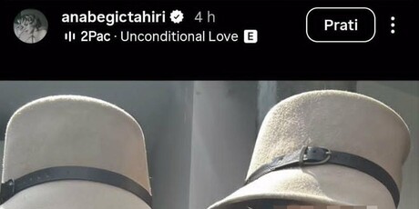 Ana Begić Tahiri na Instagramu - 2