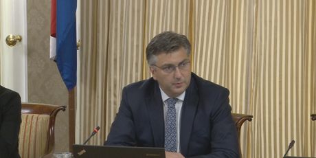 Andrej Plenković na sjednici Vlade (Foto: Dnevnik.hr)