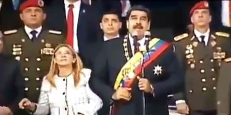 Nicolas Maduro i njegova supruga Cilia Flores (Foto: AFP)