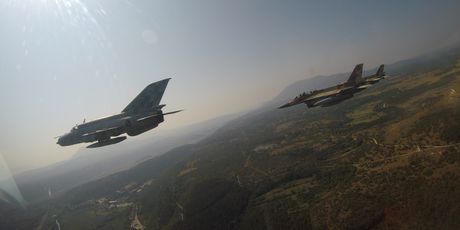Pogled iz MiG-a (Foto: Hrvatsko ratno zrakoplovstvo )