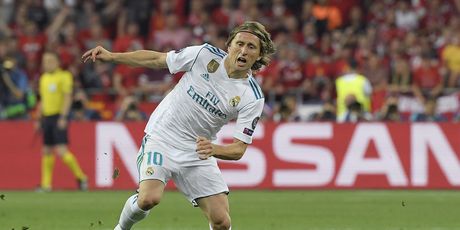 Luka Modrić u finalu Lige prvaka (Foto: AFP)