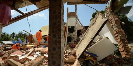 Potres na Lomboku (Foto: AFP)