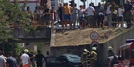 Prometna nesreća u Splitu (Foto: čitatelj)
