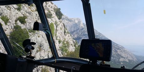 Spašavanje na Biokovu (Foto: MORH)