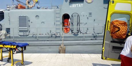 Obalna straža spasila Britanku koja je pala s kruzera (Foto: MORH) - 3