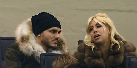 Mauro i Wanda Icardi (Foto: AFP)