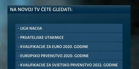 Utakmice hrvatske reprezentacije na Novoj TV