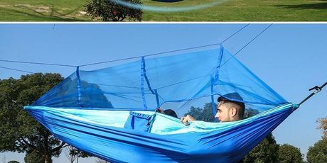 Hammock s mrežom za komarce - 9