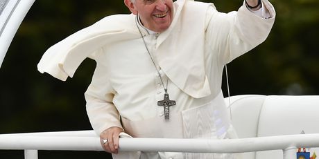 Papa Franjo u Irskoj (Foto: AFP)