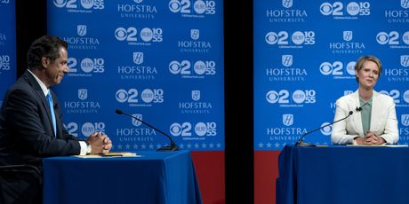 Andrew Cuomo i Cynthia Nixon (Foto: AFP) - 1