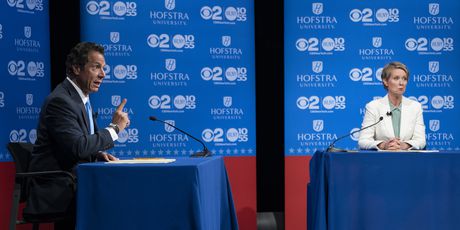 Andrew Cuomo i Cynthia Nixon (Foto: AFP) - 3
