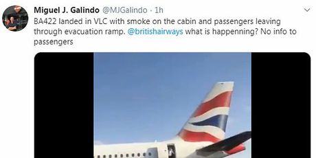 Dim u avionu British Airwaysa (Foto: Twitter) - 4