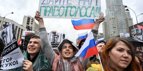 Prosvjed u Rusiji (Foto: AFP) - 1
