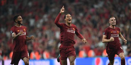 Liverpool slavi osvajanje Superkupa (Foto: AFP)