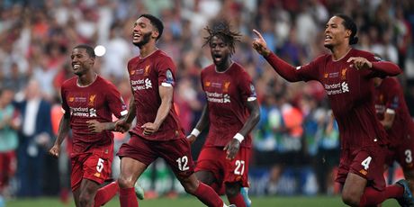 Liverpool slavi osvajanje Superkupa (Foto: AFP)