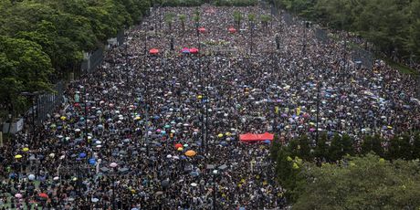Prosvjed u Hong Kongu: Na ulicama 1,7 milijuna ljudi (Foto: AFP)
