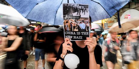 Prosvjed u Hong Kongu (Foto: AFP)