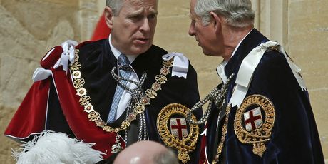 Princ Andrew i princ Charles (Foto: AFP)