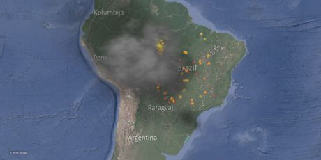 I dalje gore šume u Amazoniji (Foto: Dnevnik.hr)