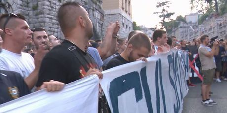 Prosvjed potpore u Rijeci (Foto: Dnevnik.hr)