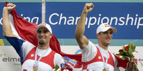 Braća Sinković slave (Foto: AFP)