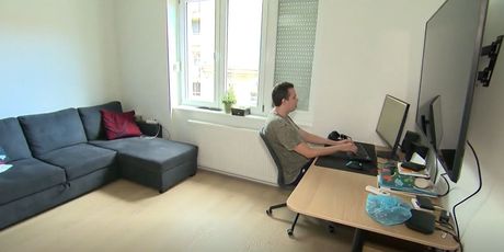 Rad od kuće, ilustracija