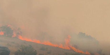 Velik požar u okolici Trogira - 5