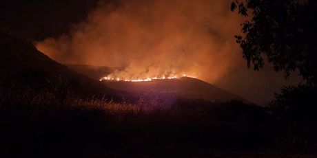 Fotografije s požarišta kod Trogira - 1