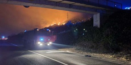 Fotografije s požarišta kod Trogira - 5