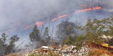 Fotografije s požarišta kod Trogira - 4