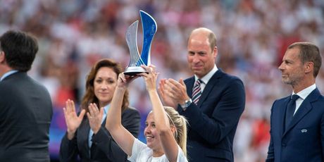Princ William na finalnu ženskog Europskog nogometnog prvenstva - 1