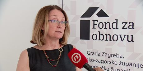 Snježana Penović, voditeljica Fonda za obnovu Grada Zagreba - 1