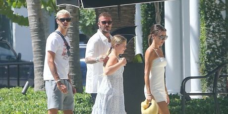 David, Victoria, Romeo i Harper Beckham - 6
