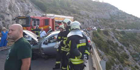 Teška prometna nesreća na Jadranskoj magistrali - 1
