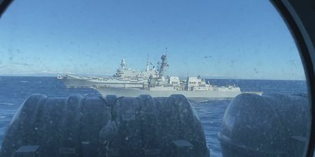 Ruski ratni brodovi u Jadranskom moru - 1