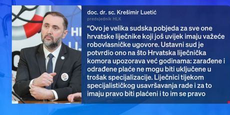 Priopćenje Krešimira Luetića, predsjednika HLK - 2