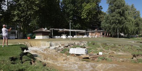 Jezero Šoderica uslijed poplave potpuno je uništeno