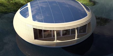 Plutajući dom na vodi WaterNest tvrtke EcoForLife