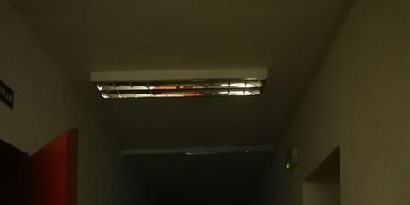 Hodnik u studentskom domu na Lašćini