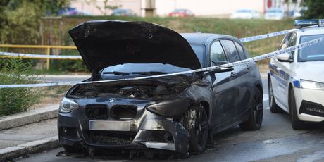 Izgoreni BMW - 1