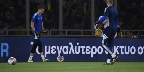 Dinamovi igrači na OPAP Areni