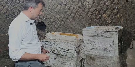 U rimskoj vili u Pompejima pronađena mala spavaća soba - 4