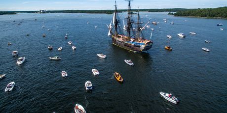 Replika jedrenjaka Götheborg - 7