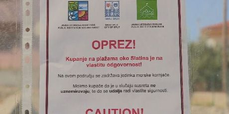 Upozorenje o opasnosti od kornjače