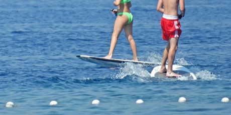 David Beckham s kćeri Harper i sinom Cruzom uživa u moru kod Lopuda - 6